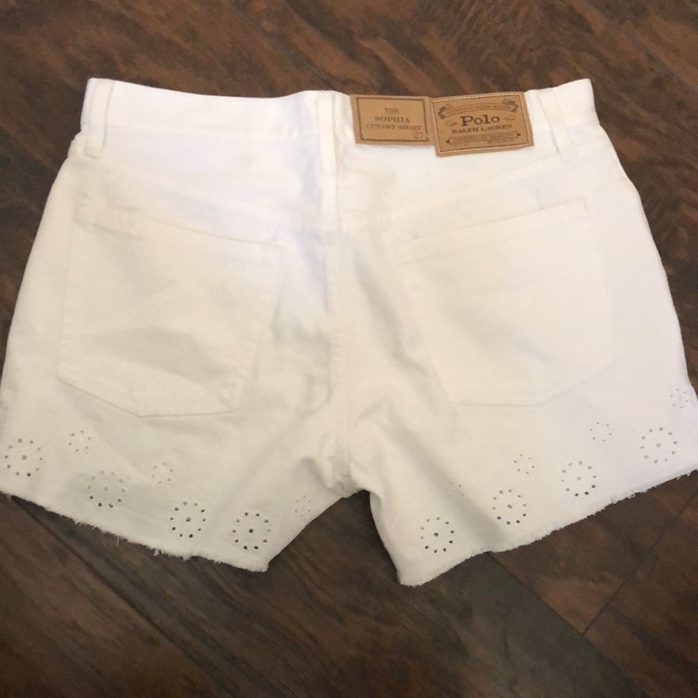 Polo white denim shorts - Picture 7 of 7